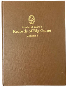 Records of Big Game 27th edition